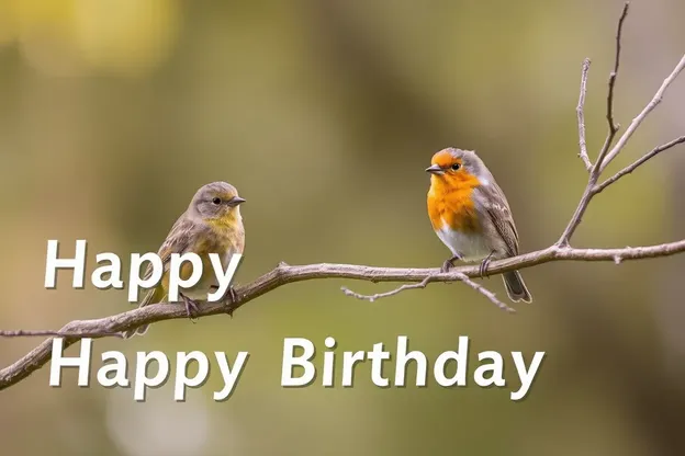 Imágenes de cumpleaños de aves en vuelo, celebre