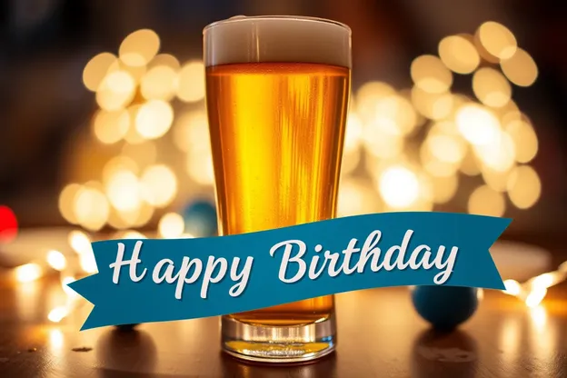 Imágenes de cumpleaños de cerveza y brindis