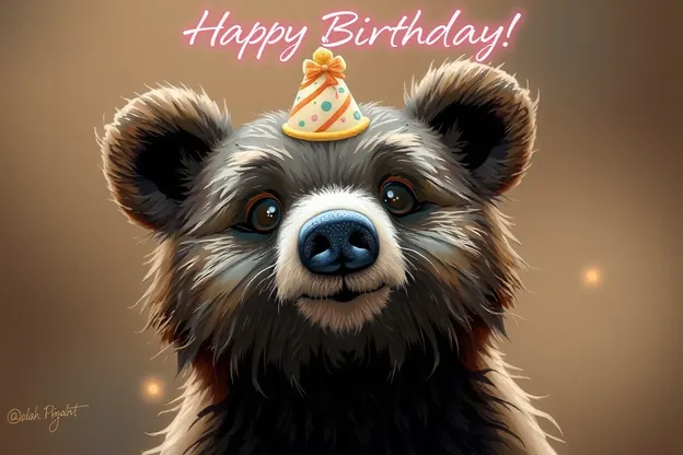 Imágenes de cumpleaños de oso para celebrar