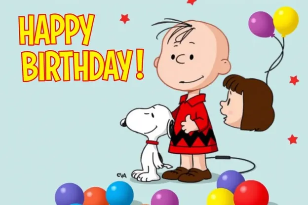 Imágenes de cumpleaños de peanuts para enviar