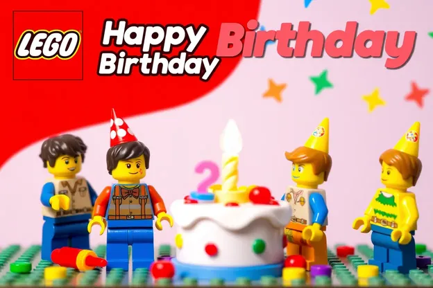 Imágenes de cumpleaños felices de Lego, fiesta divertida de construcción