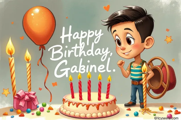 Imágenes de cumpleaños felices para Gabriel para expresar los mejores deseos