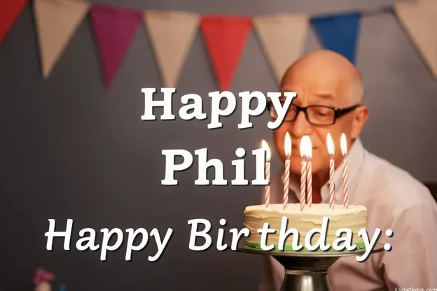 Imágenes de cumpleaños felices para Phil, celebra momentos de la vida