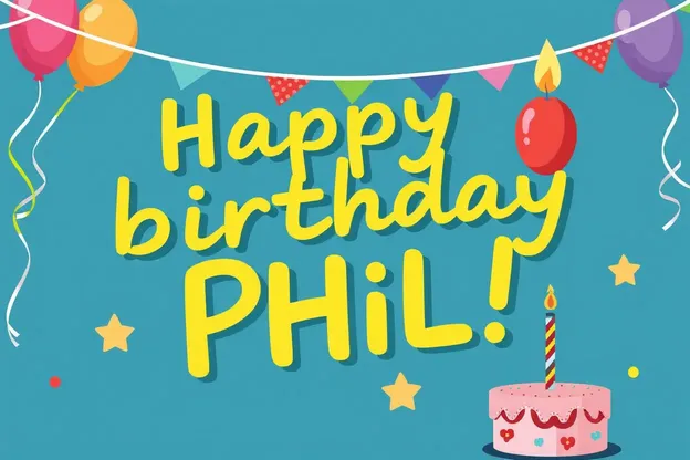 Imágenes de cumpleaños felices para Phil, conserva un vínculo especial