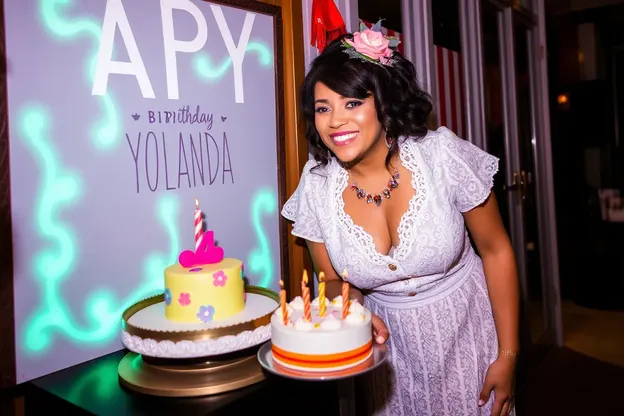 Imágenes de cumpleaños felices para Yolanda, alegría de cumpleaños