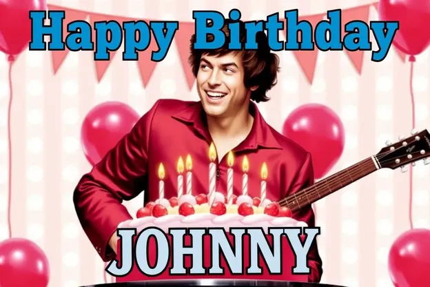 Imágenes de cumpleaños felices para celebrar a Johnny