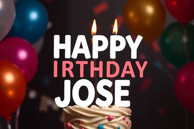 Imágenes de cumpleaños felices para un día especial de Jose