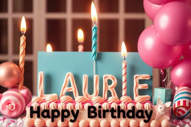 Imágenes de cumpleaños para Laurie celebrar con momentos jubilosos