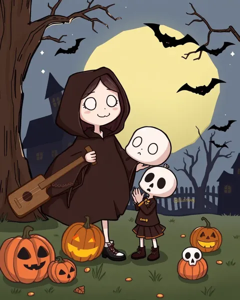 Imágenes de dibujos animados de Halloween para ver