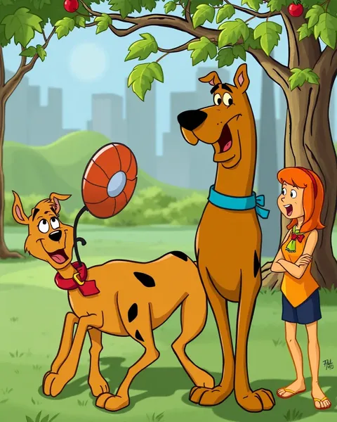 Imágenes de dibujos animados de Scooby Doo para colorear