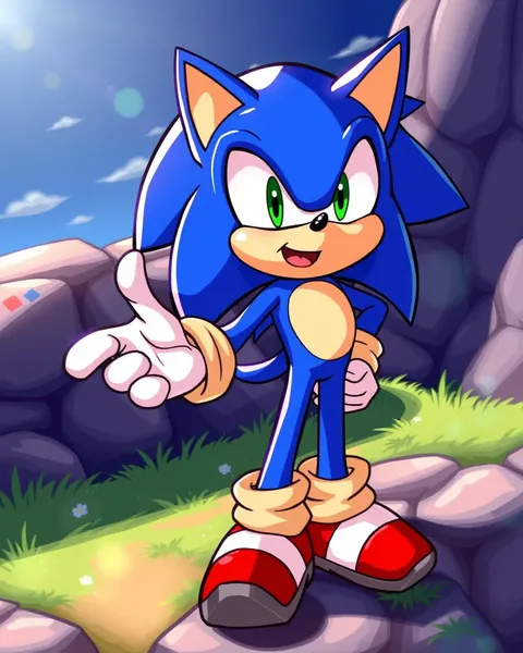 Imágenes de dibujos animados de Sonic reviven recuerdos de la infancia