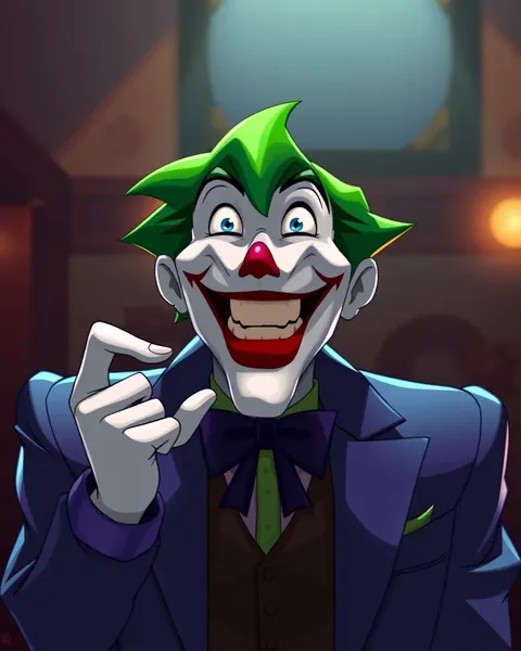 Imágenes de dibujos animados del Joker almacenadas