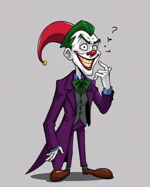 Imágenes de dibujos animados del Joker para entretenimiento infantil