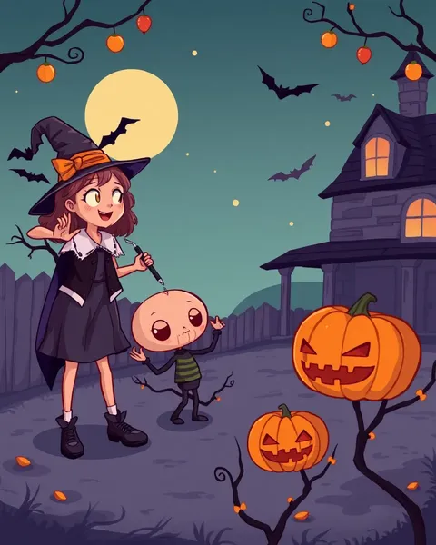 Imágenes de dibujos de Halloween clásicas para recordar