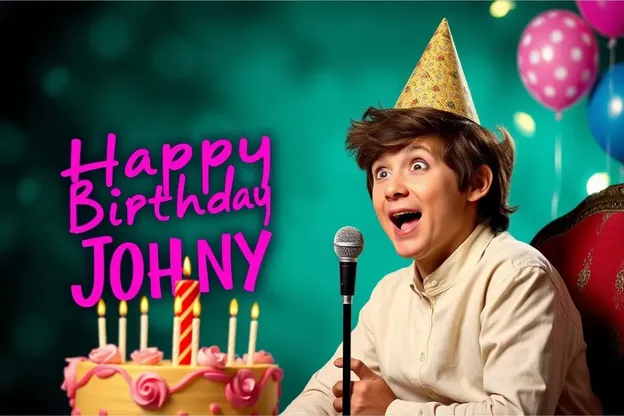 Imágenes de feliz cumpleaños Johnny para saludos personalizados