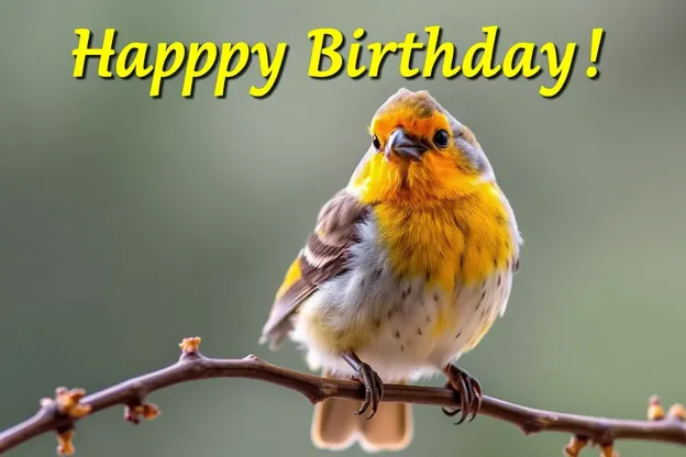 Imágenes de feliz cumpleaños pájaro desveladas