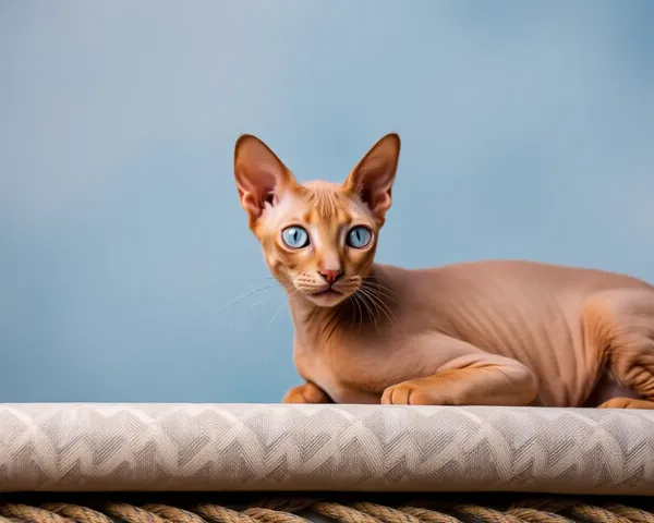 Imágenes de gato Devon Rex: Retratos suaves y peludos de félidos