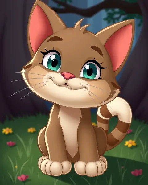 Imágenes de gato top cartoon para entretenimiento infantil