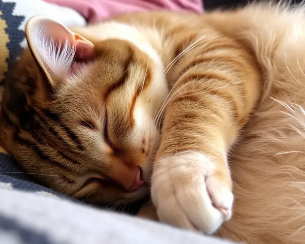 Imágenes de gatos disfrutando de siestas