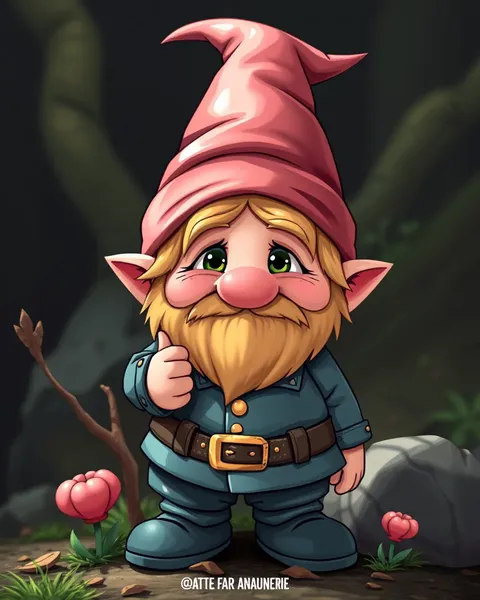 Imágenes de gnome de caricatura: Mundo whimsical de pequeños pero poderosos gnomos del jardín