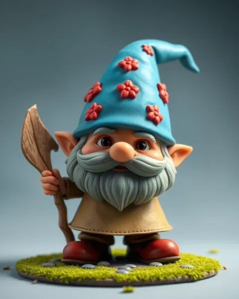 Imágenes de gnomos de dibujos animados: ilustraciones adorables de gnomos en arte de dibujos animados