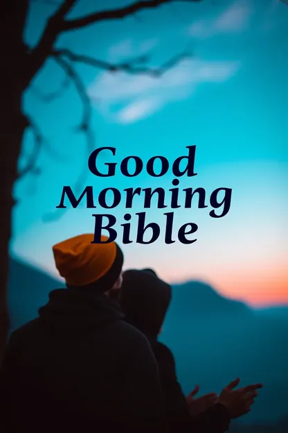 Imágenes de la Biblia de la mañana con citas de buenos días