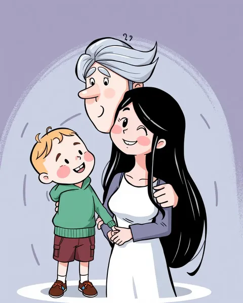 Imágenes de mamá de dibujos animados: aventuras whimsical