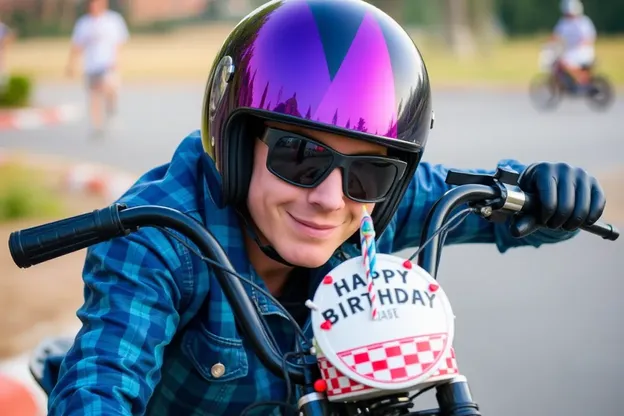 Imágenes de motociclistas felices para celebrar el día