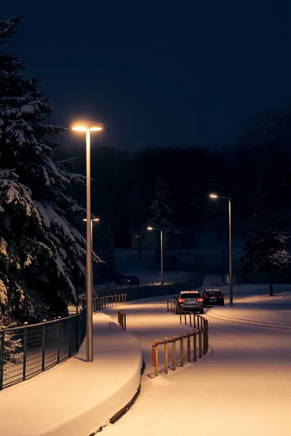 Imágenes de noche invernal para un descanso nocturno reparador