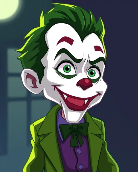 Imágenes de personajes de dibujos animados de Joker descubiertas