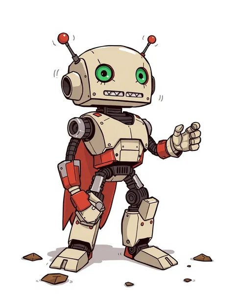 Imágenes de robots para inspiración de dibujos animados