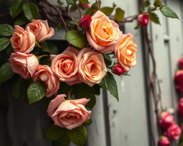 Imágenes de rosas en un vaso de vid