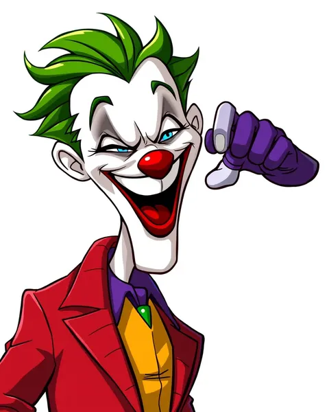 Imágenes del Joker de cartoon: Aspectos icónicos del príncipe de la delincuencia