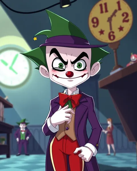 Imágenes del Joker en dibujos animados: Representación del príncipe de la delincuencia