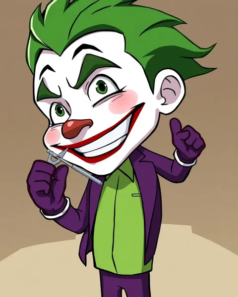 Imágenes del Personaje de Cartoon del Joker