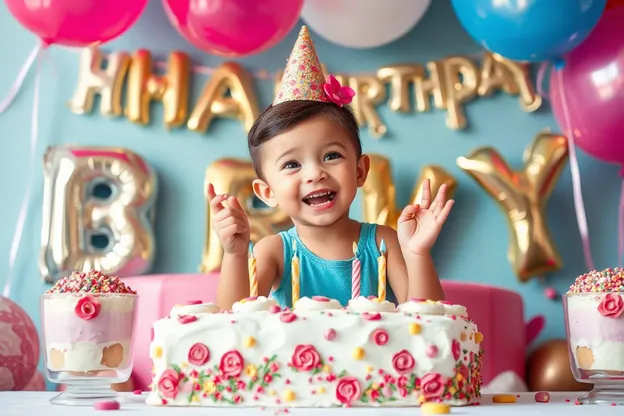 Imágenes del cumpleaños de Olivia, que traen sonrisas y felicidad