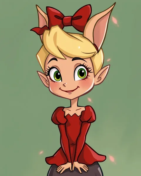 Imágenes del personaje de caricatura Cindy Lou Who