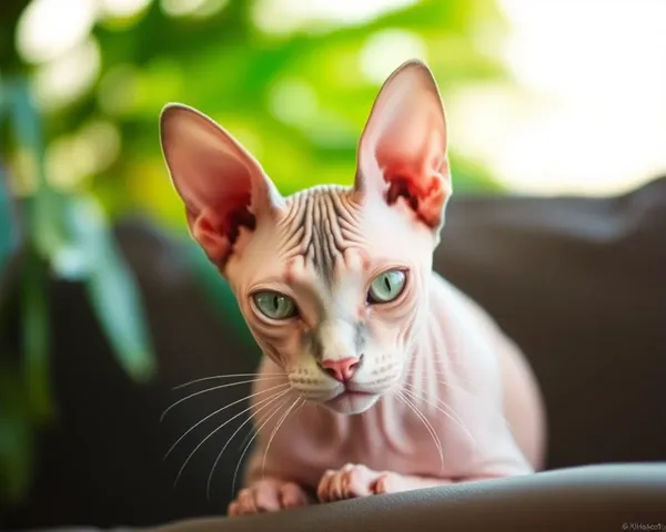 Imágenes divertidas de gatos Sphynx: una dosis encantadora de fantasía