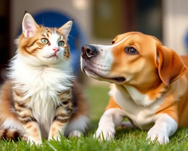 Imágenes divertidas de gatos y perros momentos entretenidos