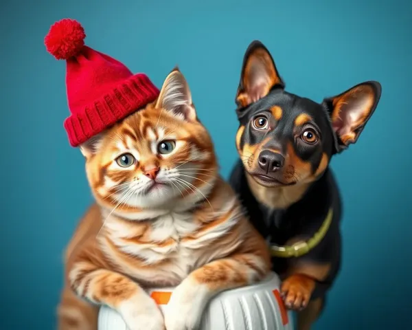 Imágenes divertidas y perfectas de gatos y perros