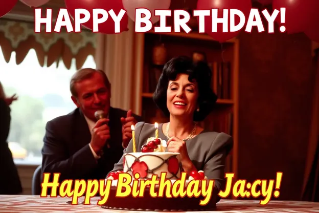 Imágenes especiales de cumpleaños de Jackie