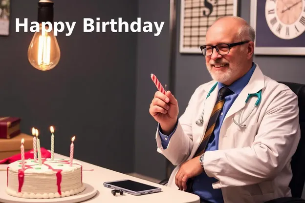 Imágenes exclusivas de cumpleaños del doctor