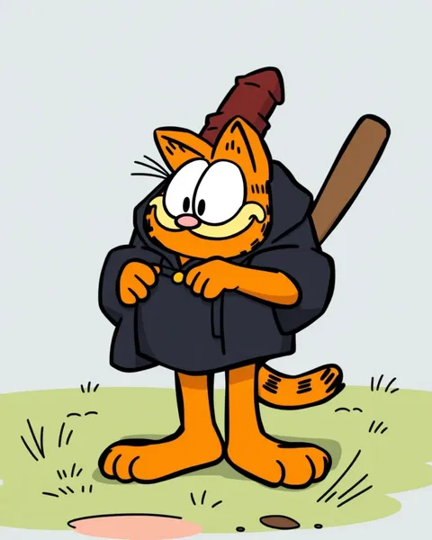 Imágenes gratuitas de Garfield de dibujos animados, descargar aquí