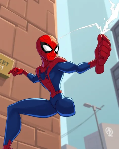 Imágenes gratuitas de Spiderman de dibujos animados para uso personal