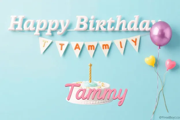 Imágenes y Mensajes de Feliz Cumpleaños para Tammy