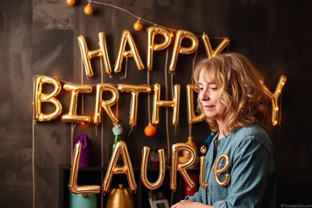 Imágenes y celebraciones de cumpleaños para Laurie con deseos