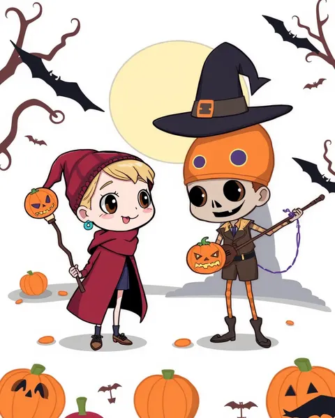 Imágenes y dibujos animados de Halloween asustadores para compartir