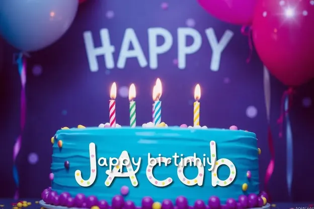 Imágenes y videos animados de cumpleaños felices para Jacob