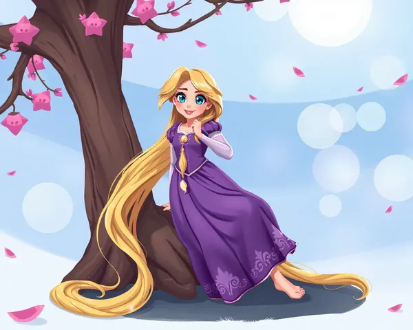 Información de extensión de archivo de imagen PNG de Rapunzel