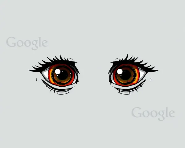 Información de formato de archivo PNG de ojos de Google